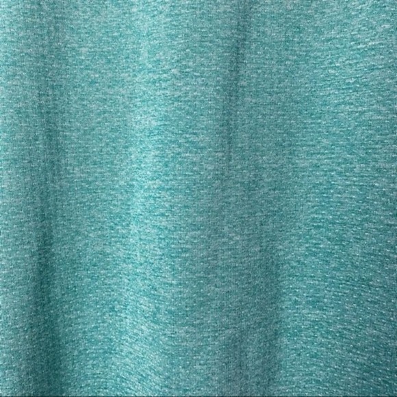 PrAna Blue Stretch Roll Tab Long Sleeve Striped Button Up Two Tone Geometric Top - Picture 6 of 9